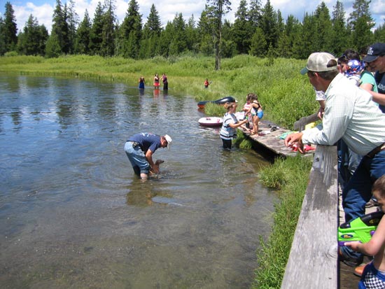 2006 family reunion in Yellowstone National Park